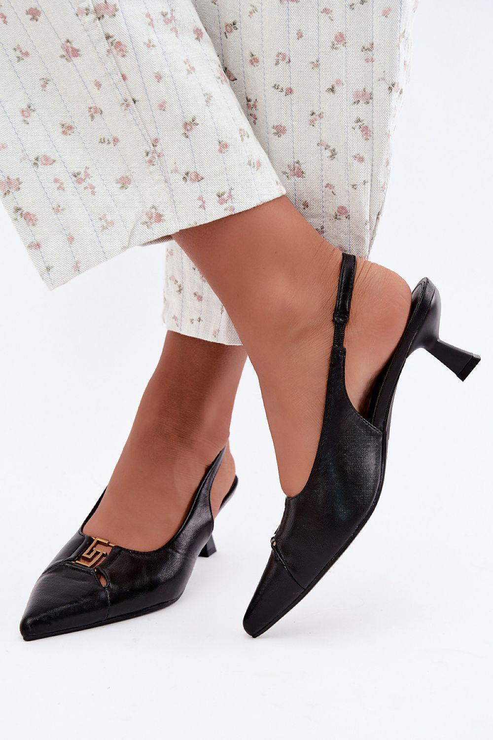 Pumps met dikke hak model 230718 Step in style 