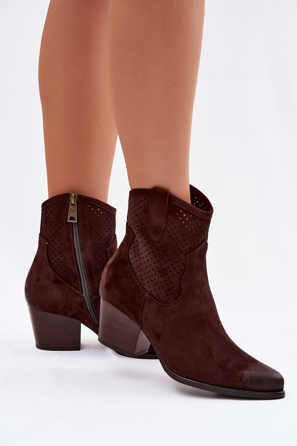 Laarsjes met hoge hak model 230939 Step in style 