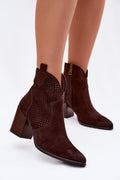 Laarsjes met hoge hak model 230940 Step in style 