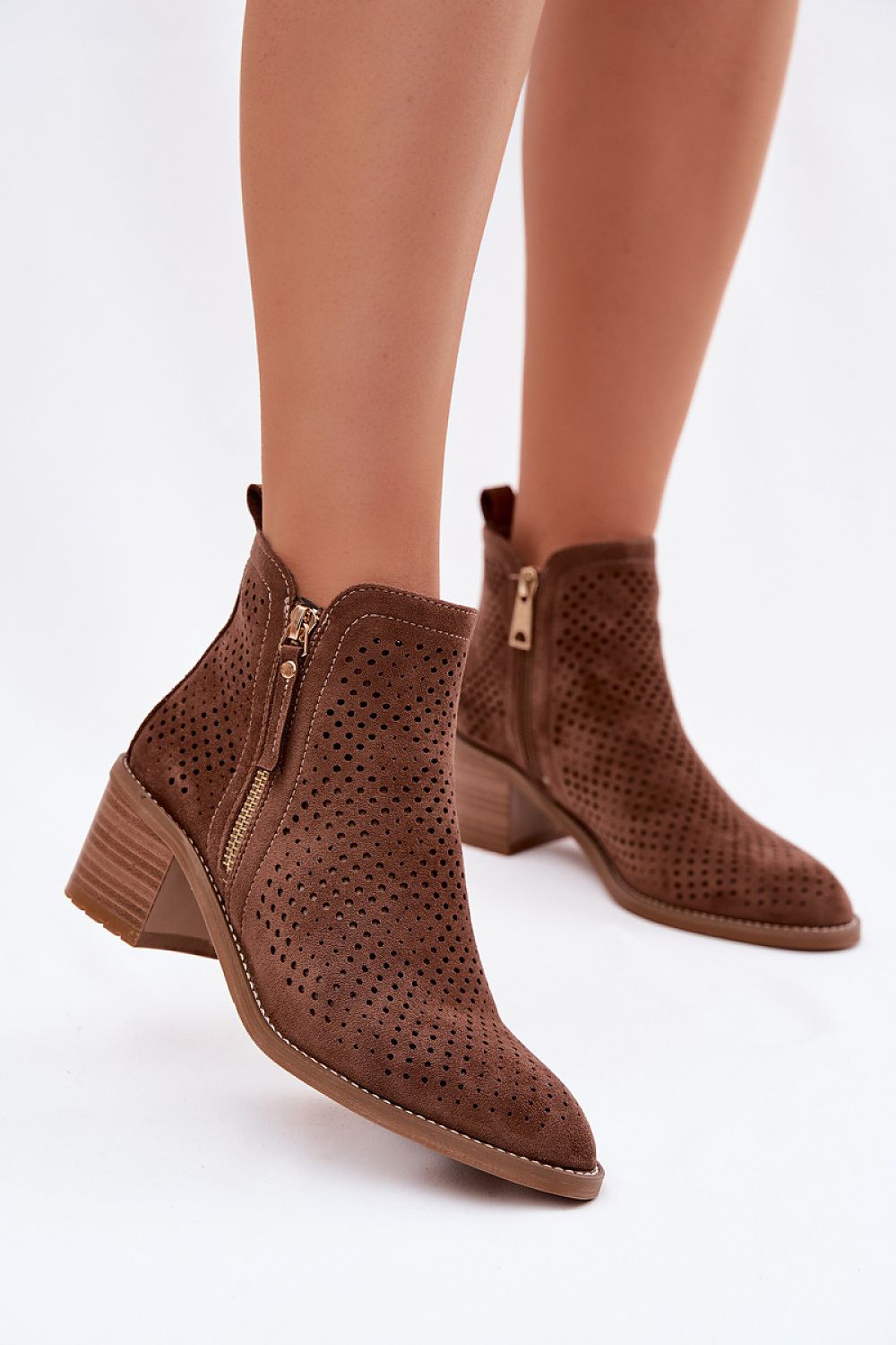Laarsjes met hoge hak model 230941 Step in style 