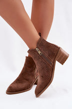 Laarsjes met hoge hak model 230941 Step in style 