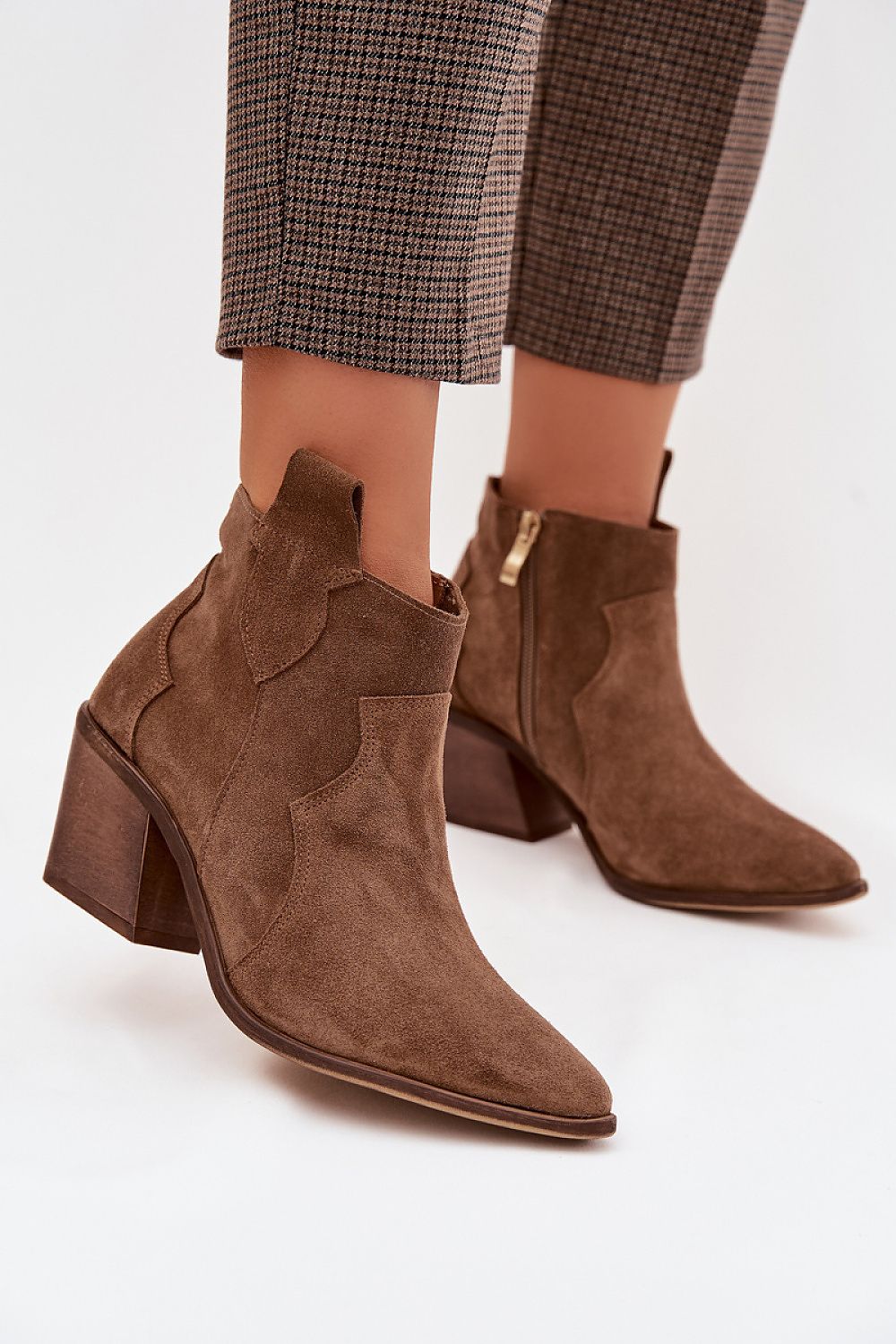 Laarsjes met hoge hak model 230942 Step in style 