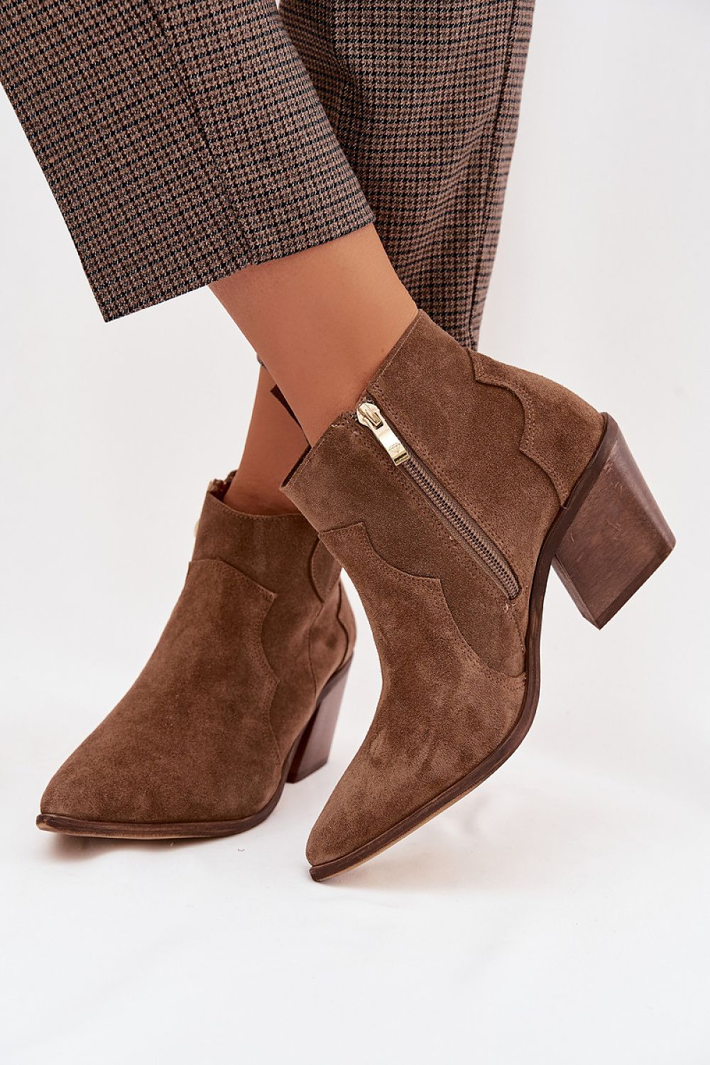 Laarsjes met hoge hak model 230942 Step in style 