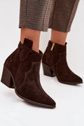 Laarsjes met hoge hak model 230943 Step in style 