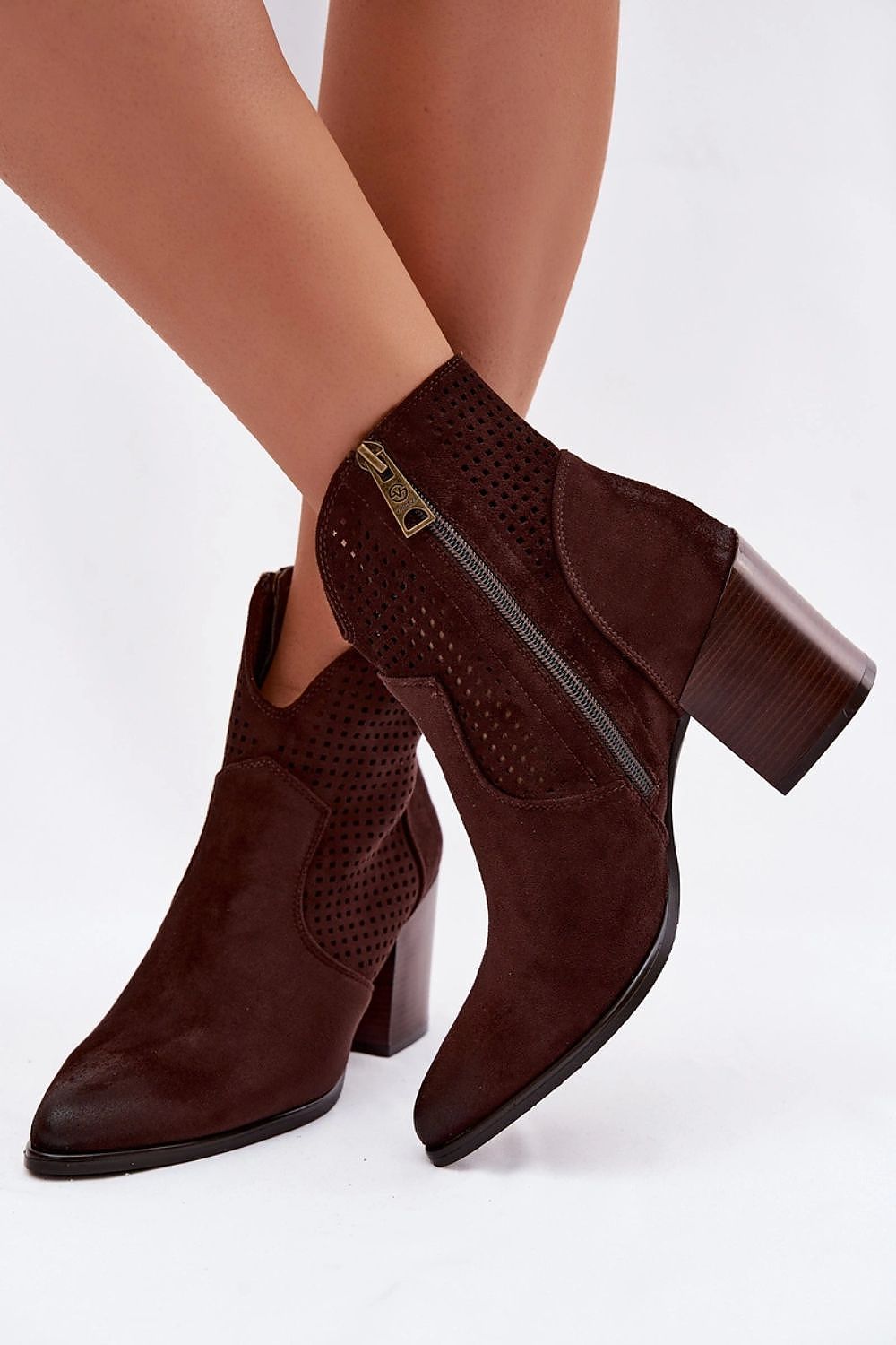 Laarsjes met hoge hak model 230940 Step in style 
