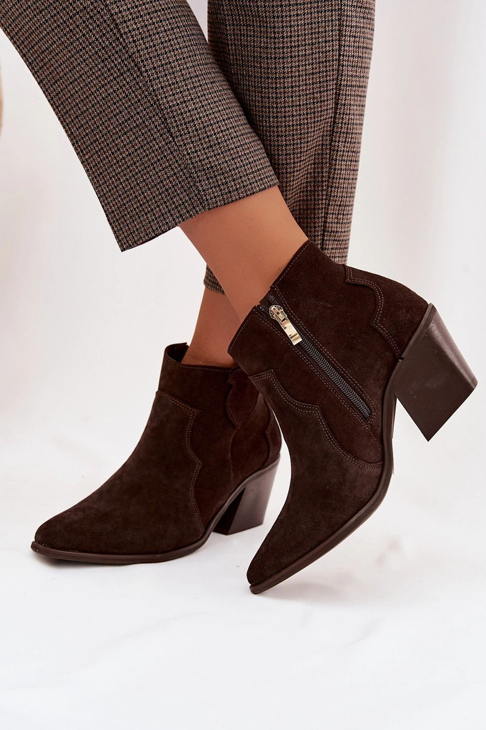 Laarsjes met hoge hak model 230943 Step in style 
