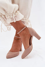  Pumps met dikke hak model 230967 Step in style 