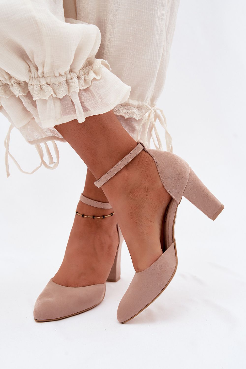  Pumps met dikke hak model 230967 Step in style 