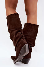 Laarzen met hoge hakken model 230953 Step in style 