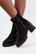 Laarsjes met hoge hak model 231195 Step in style 
