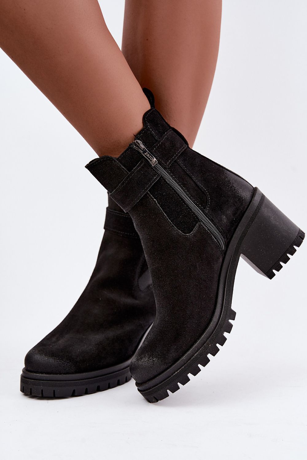 Laarsjes met hoge hak model 231195 Step in style 