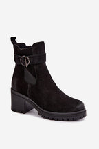 Laarsjes met hoge hak model 231195 Step in style 