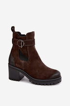 Laarsjes met hoge hak model 231196 Step in style 
