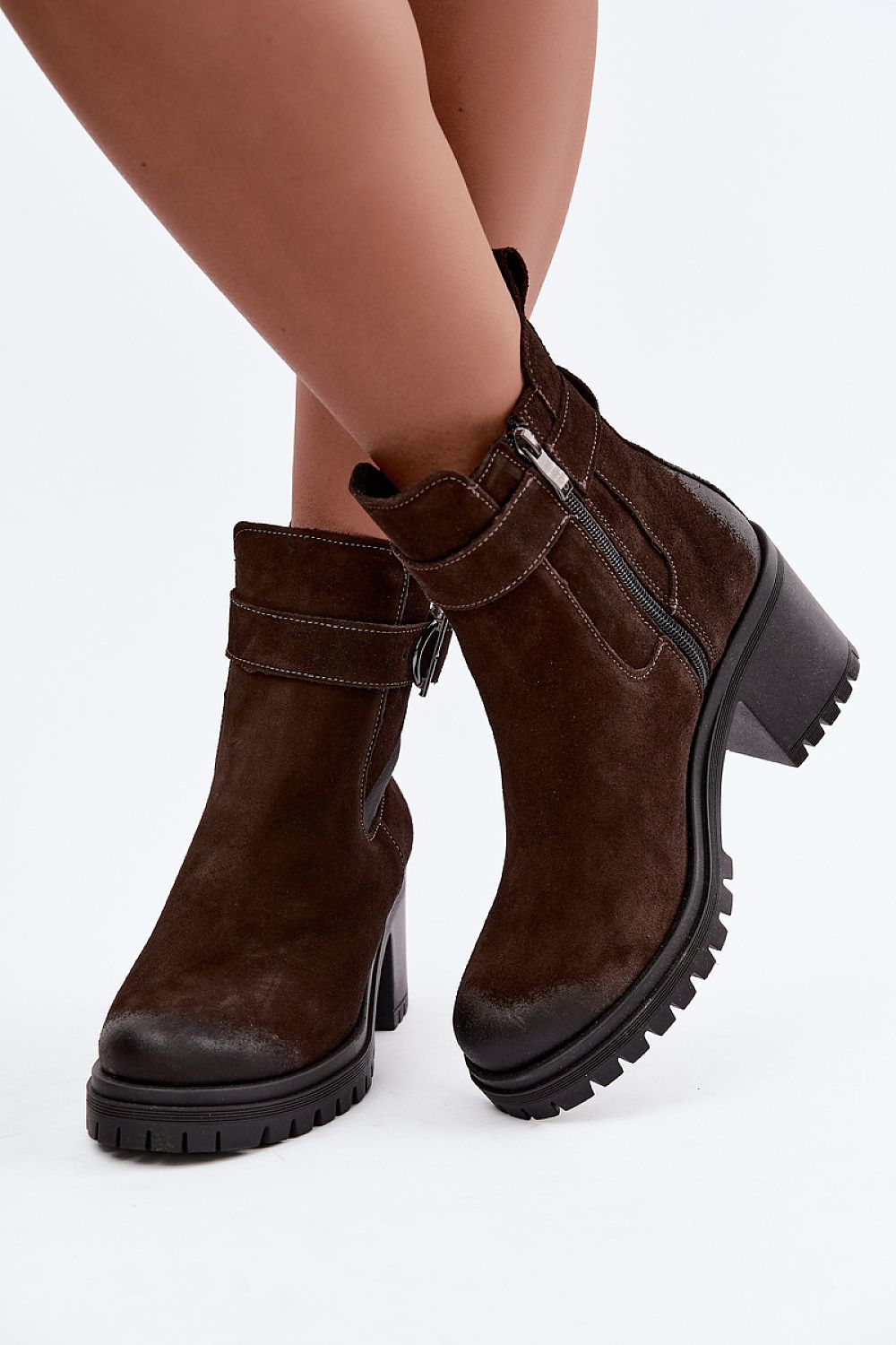 Laarsjes met hoge hak model 231196 Step in style 