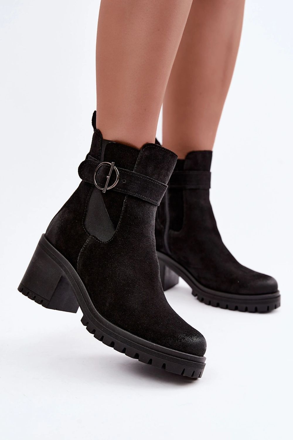 Laarsjes met hoge hak model 231195 Step in style 