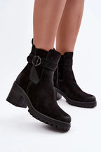 Laarsjes met hoge hak model 231195 Step in style 