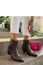  Laarsjes met hoge hak model 231294 Solea 