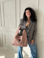 Moon Bag Heart - Cream