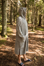 Long-Sleeve Poncho KOALA for Adults - Bamboo Terry