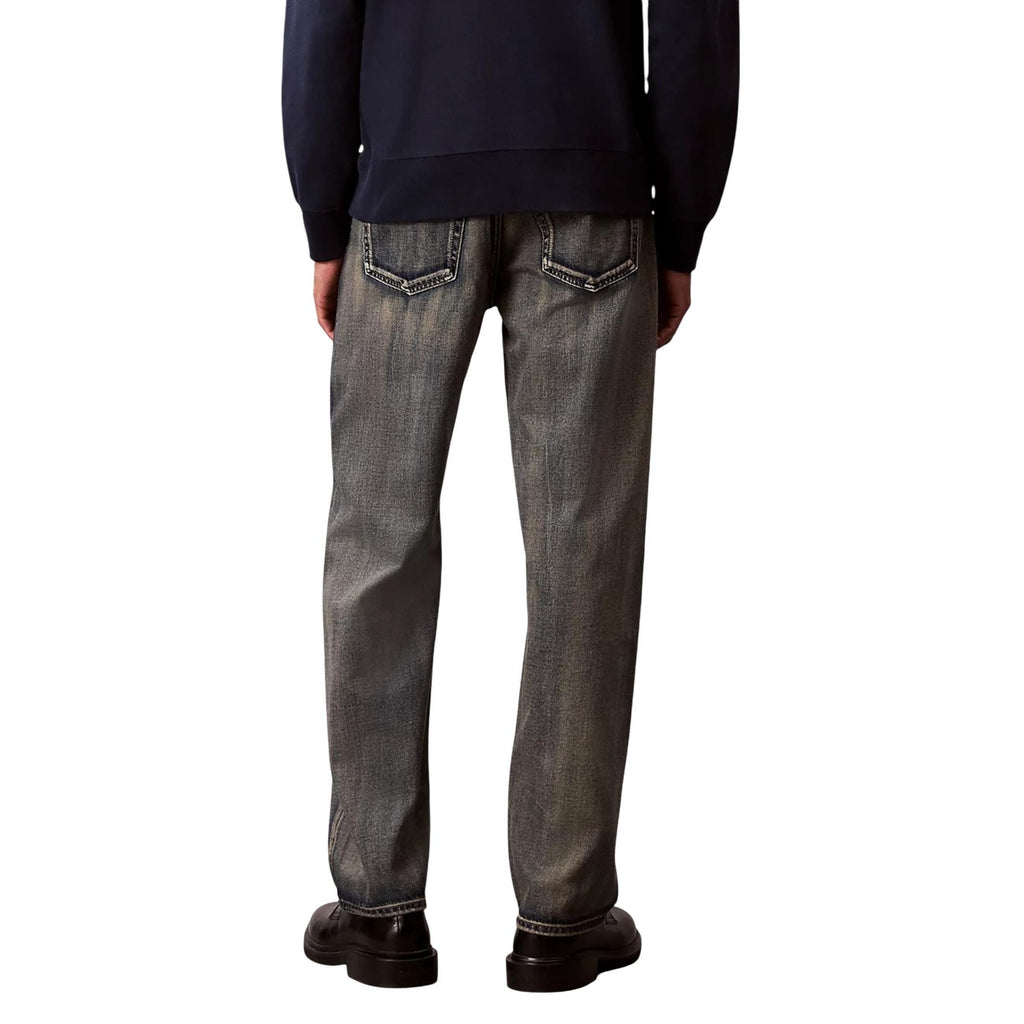 Calvin Klein Jeans herenjeans beige met knopen