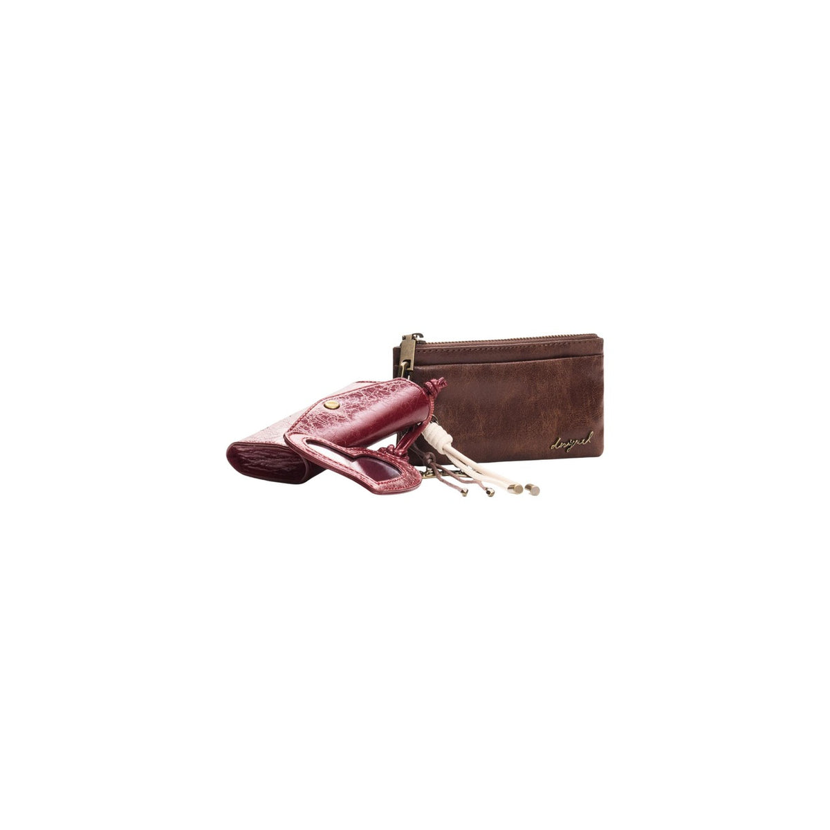 Desigual portemonnee bruin • size (cm): w16 x h8 x l1 (cm)