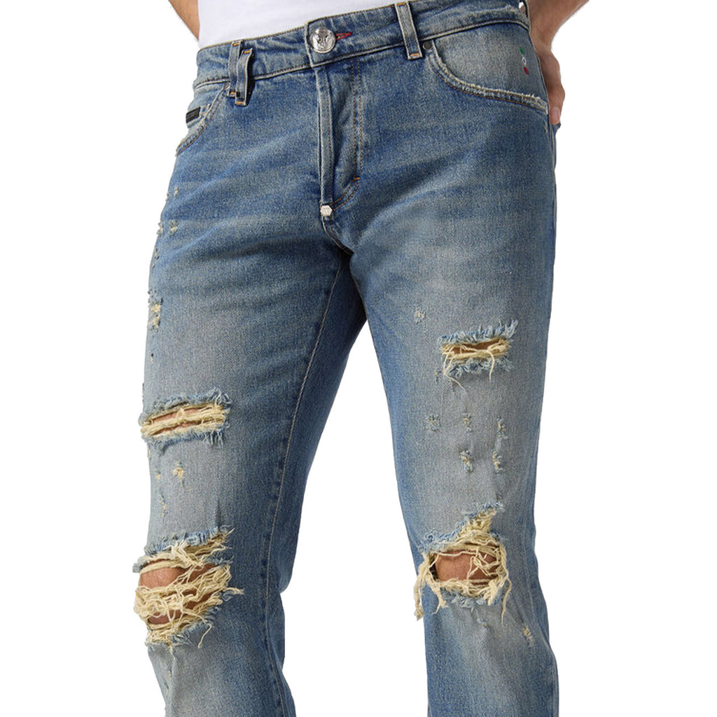 Philipp Plein herenjeans blauw
