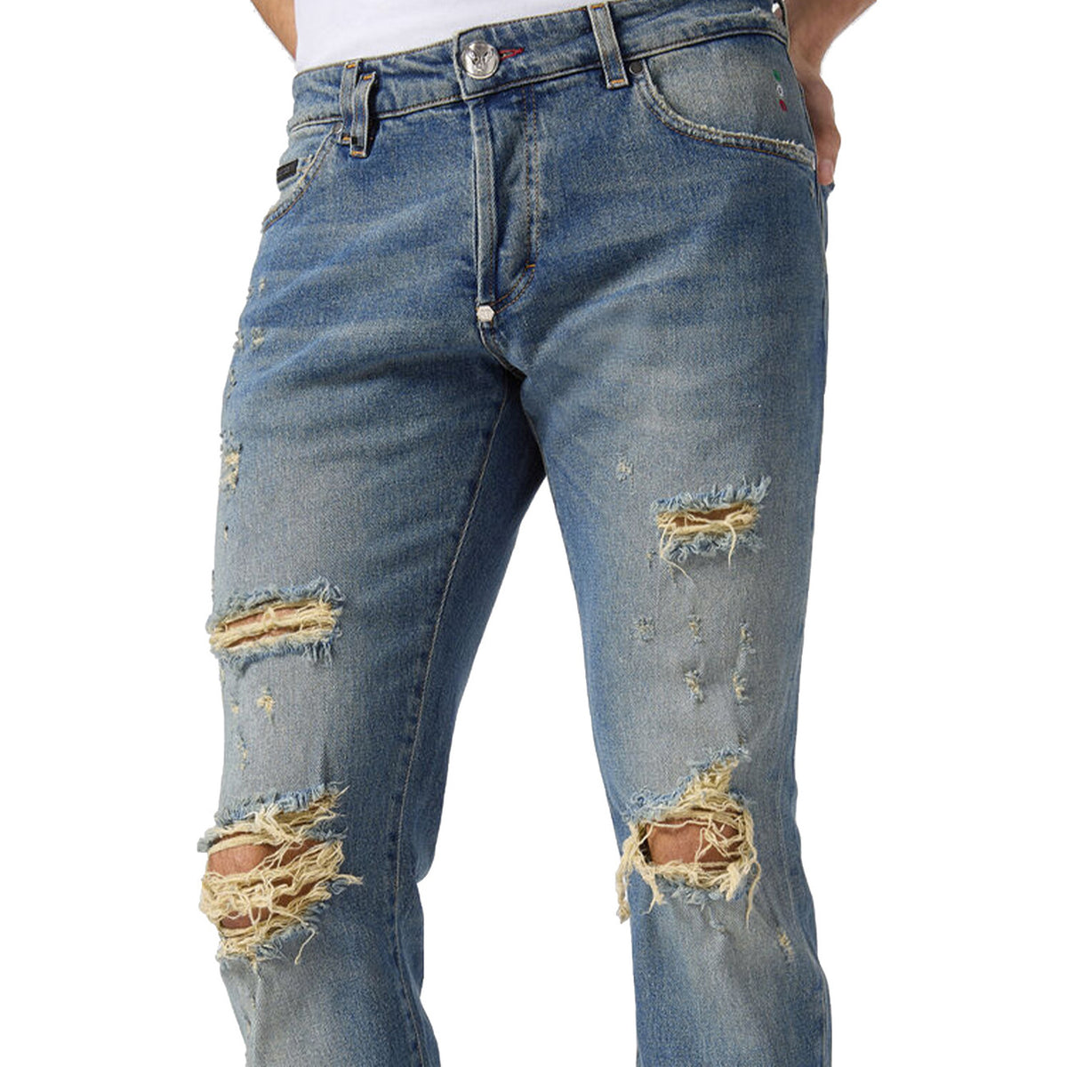 Philipp Plein herenjeans blauw