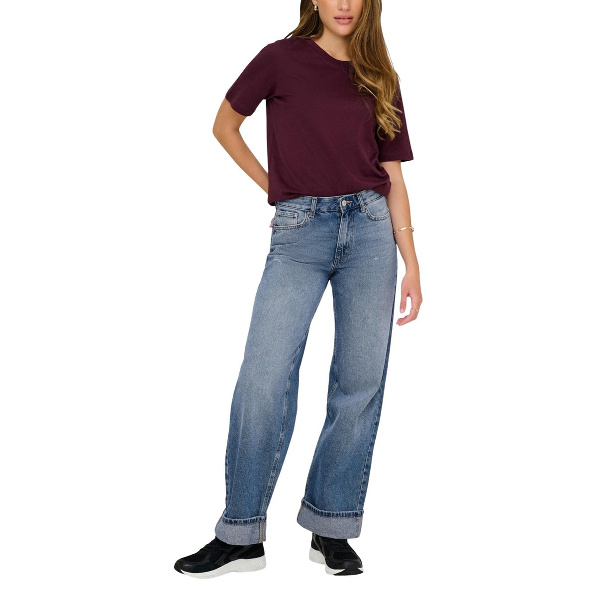 Only dames jeans blauw - productfoto 3