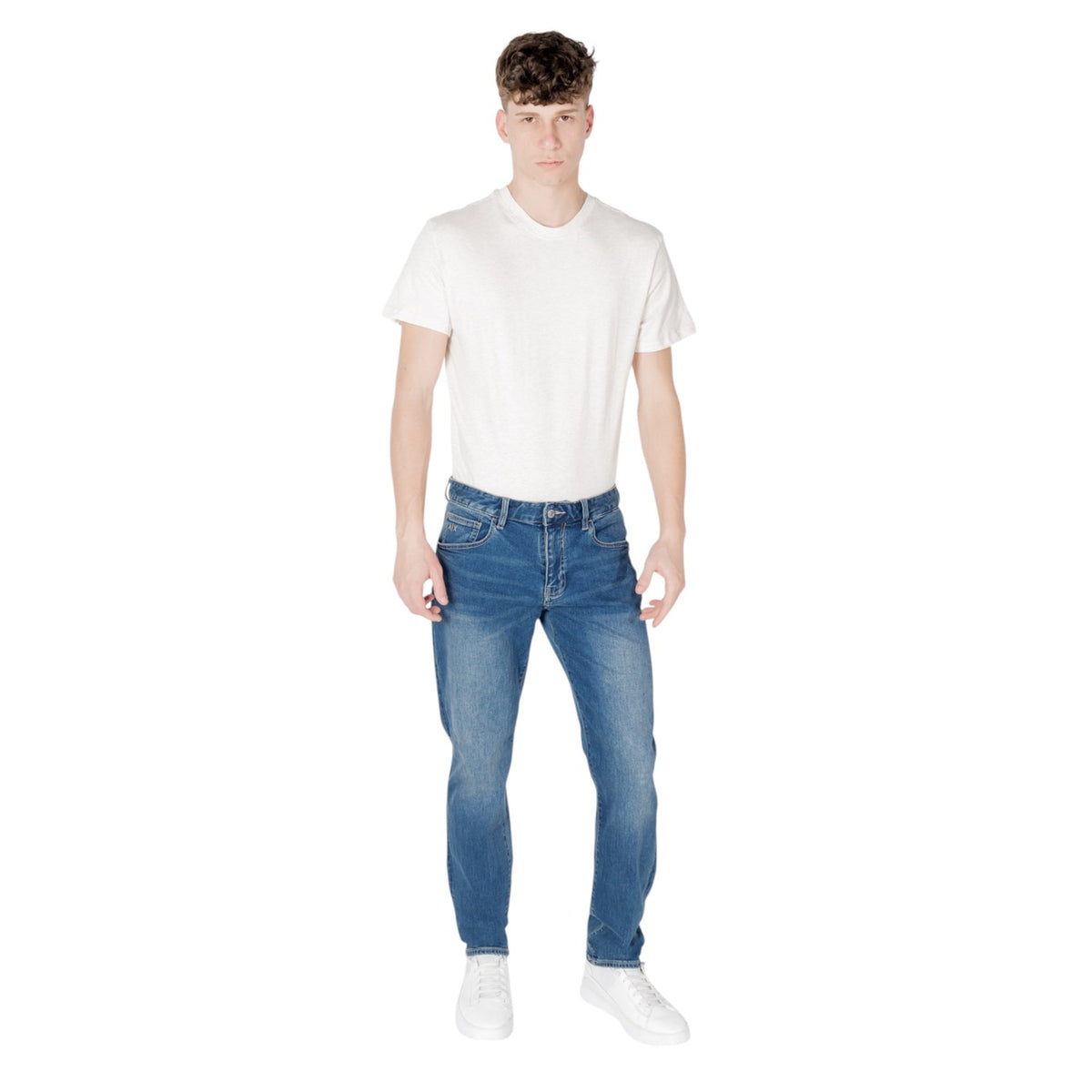 Armani Exchange herenjeans lichtblauw