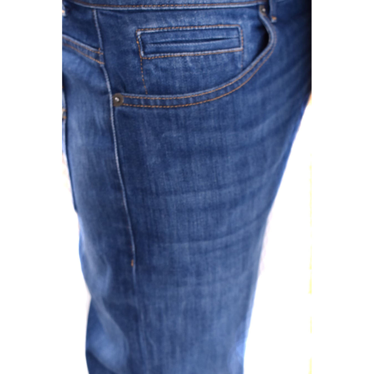Dondup herenjeans blauw rits en knopen