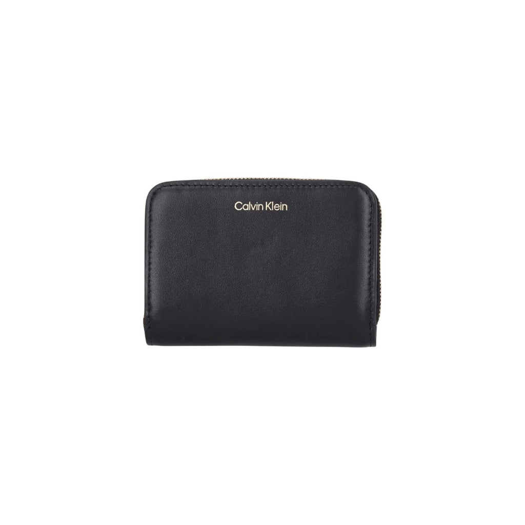 Calvin Klein portemonnee zwart met knopen • zakken: binnenzakken • size (cm): 11x8x3