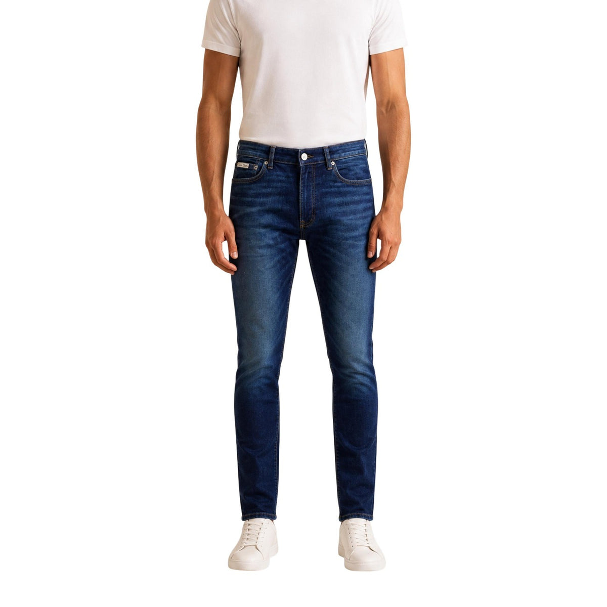 Calvin Klein Jeans herenjeans blauw