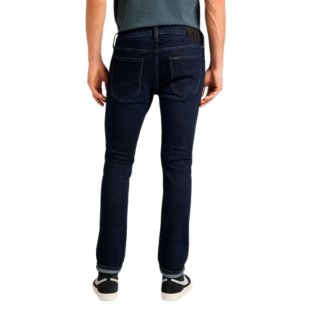 Lee herenjeans blauw rits en knopen