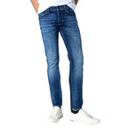Jack & Jones herenjeans blauw voor- en achterzak
