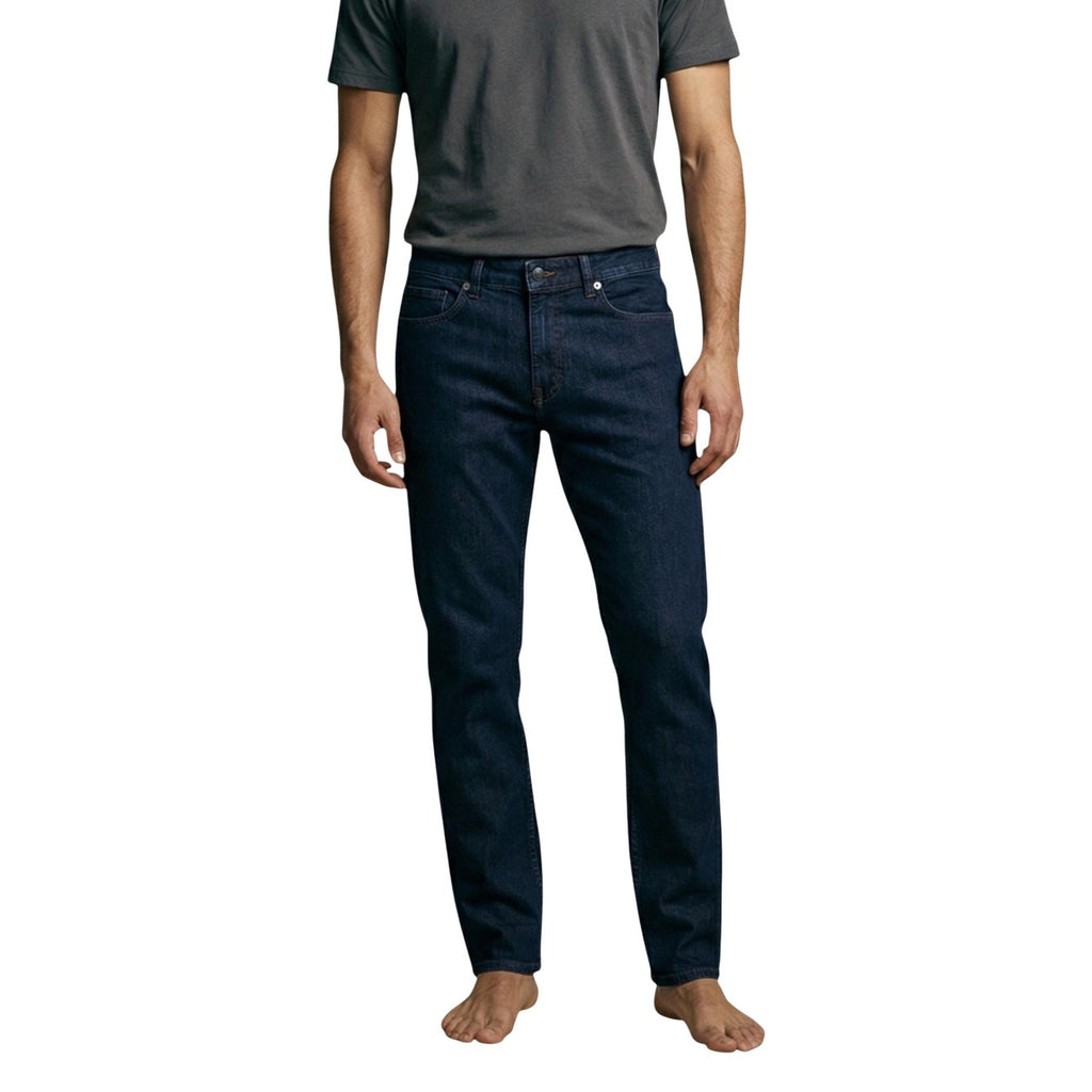 Boss herenjeans blauw rits en knopen