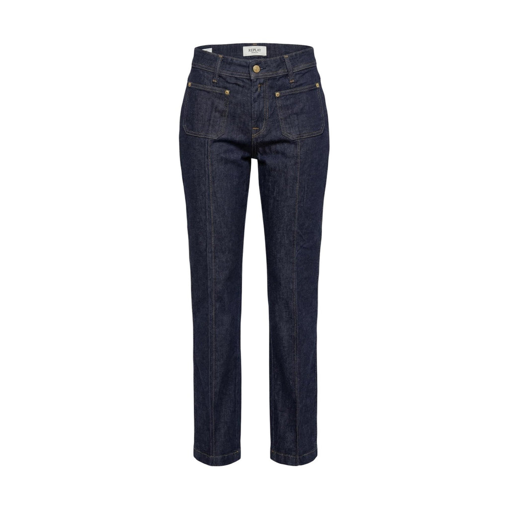 Damesjeans in blauw van Replay
