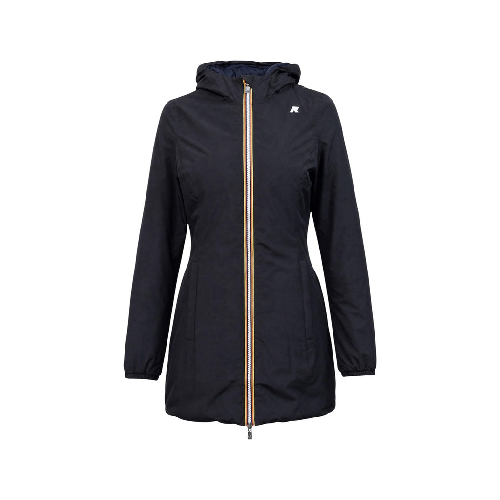 Kway damesjack zwart met capuchon