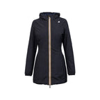 Kway damesjack zwart met capuchon