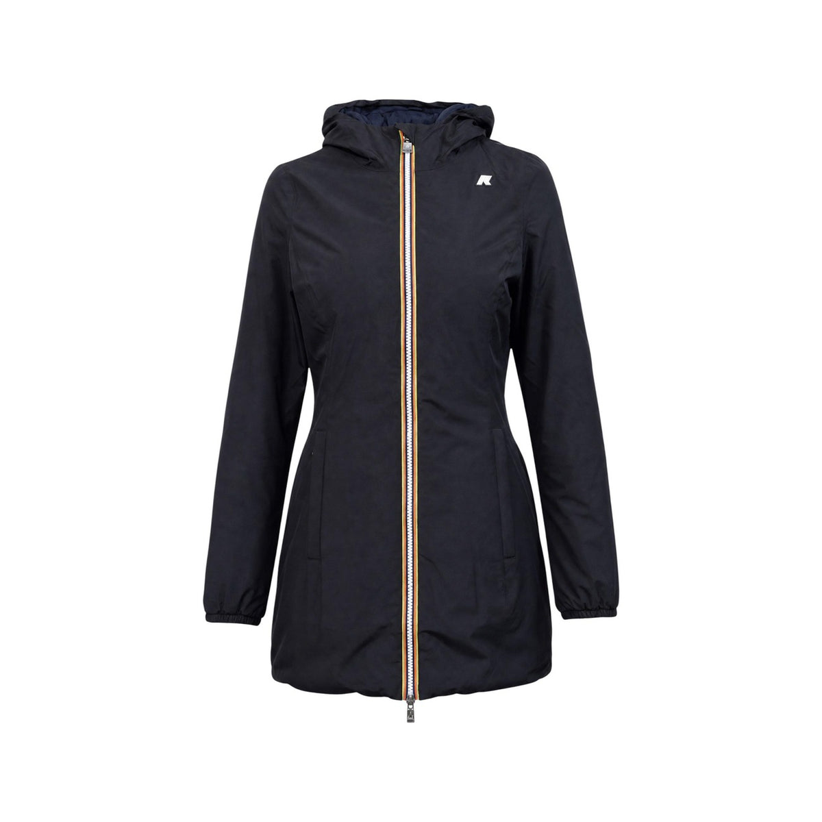 Kway damesjack zwart met capuchon