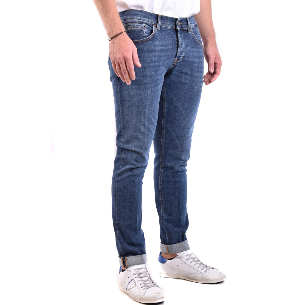 Dondup herenjeans blauw 97% Katoen 3% Elastaan