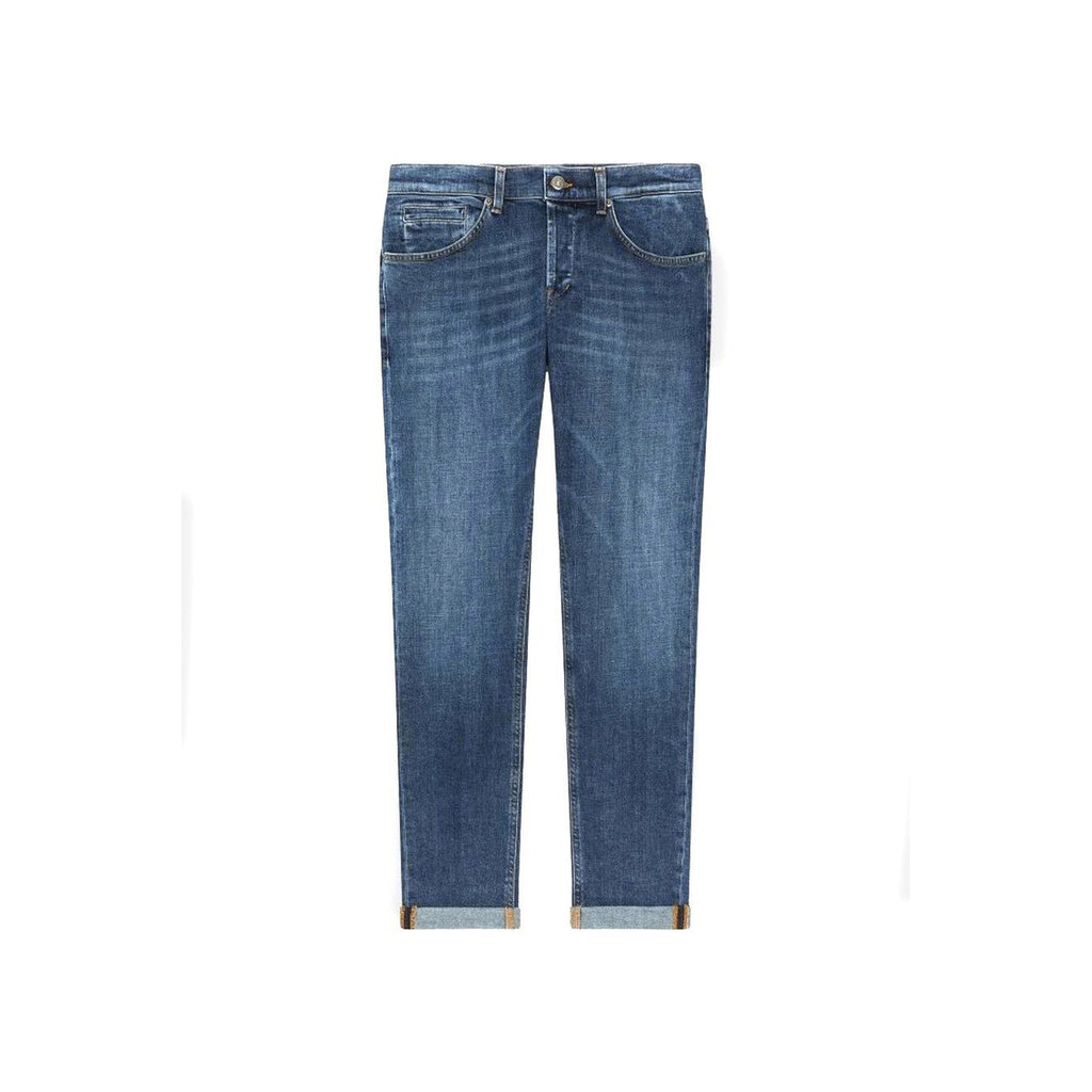 Dondup herenjeans blauw 97% Katoen 3% Elastaan