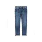 Dondup herenjeans blauw 97% Katoen 3% Elastaan