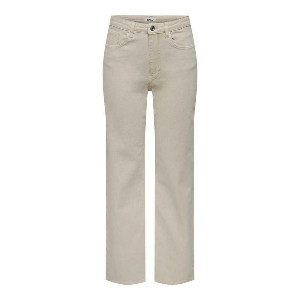 Only damesjeans beige - vooraanzicht