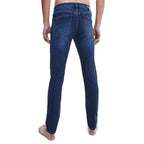 Calvin Klein Jeans herenjeans blauw 20% Andere vezels 79% Katoen 1% Elastaan