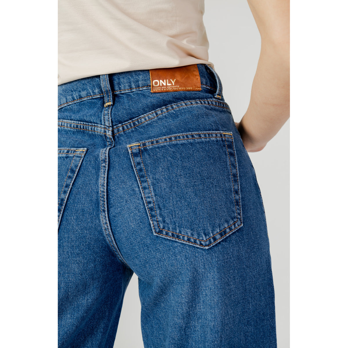 Only dames jeans blauw - productfoto 4