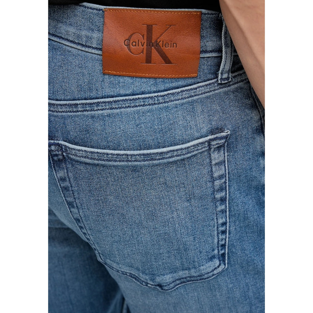 Calvin Klein Jeans herenjeans blauw 85% Katoen 2% Elastaan 13% Polyester