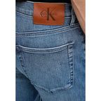 Calvin Klein Jeans herenjeans blauw 85% Katoen 2% Elastaan 13% Polyester