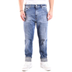 Dondup herenjeans blauw -gesleten effect