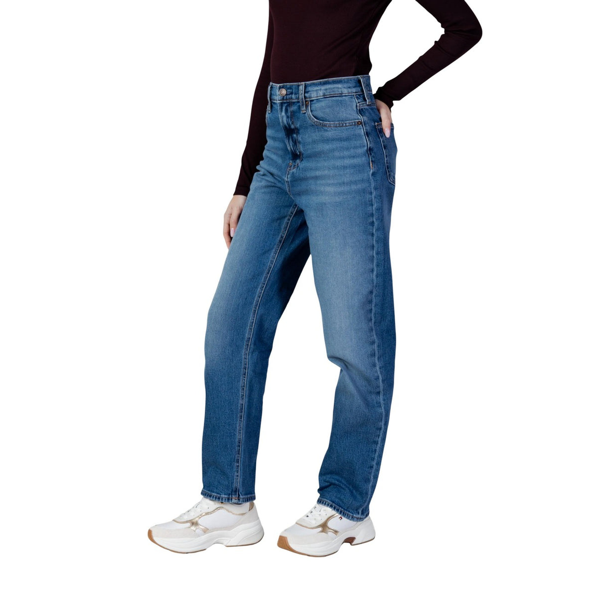 Calvin Klein Jeans dames jeans lichtblauw - productfoto 3