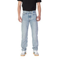 Calvin Klein Jeans herenjeans blauw uni